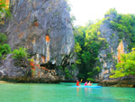 เกาะห้องกระบี่พายเรือแคนนู